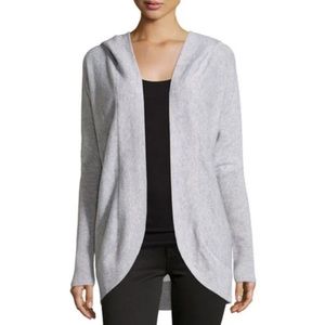 Neiman Marcus 💯 Cashmere Hooded Cocoon Cardigan